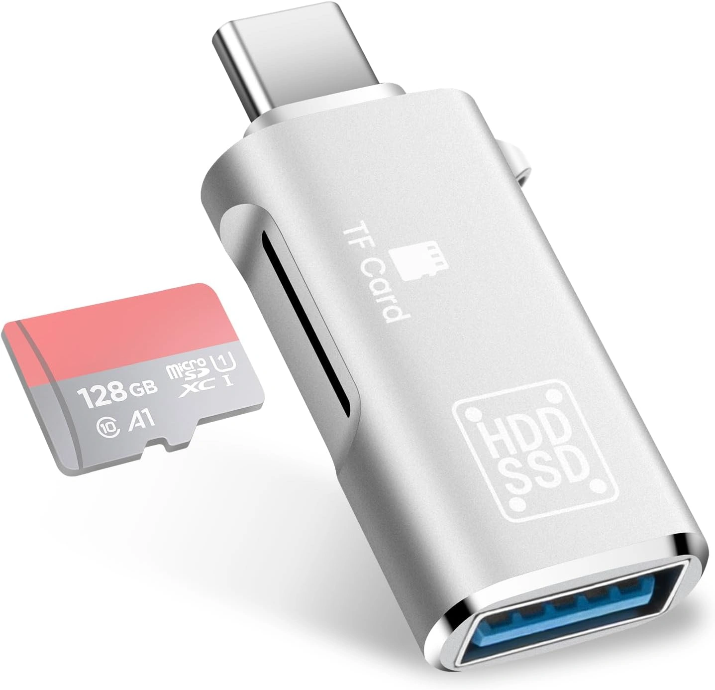 USB To Type-C | SD Card OTG Connector